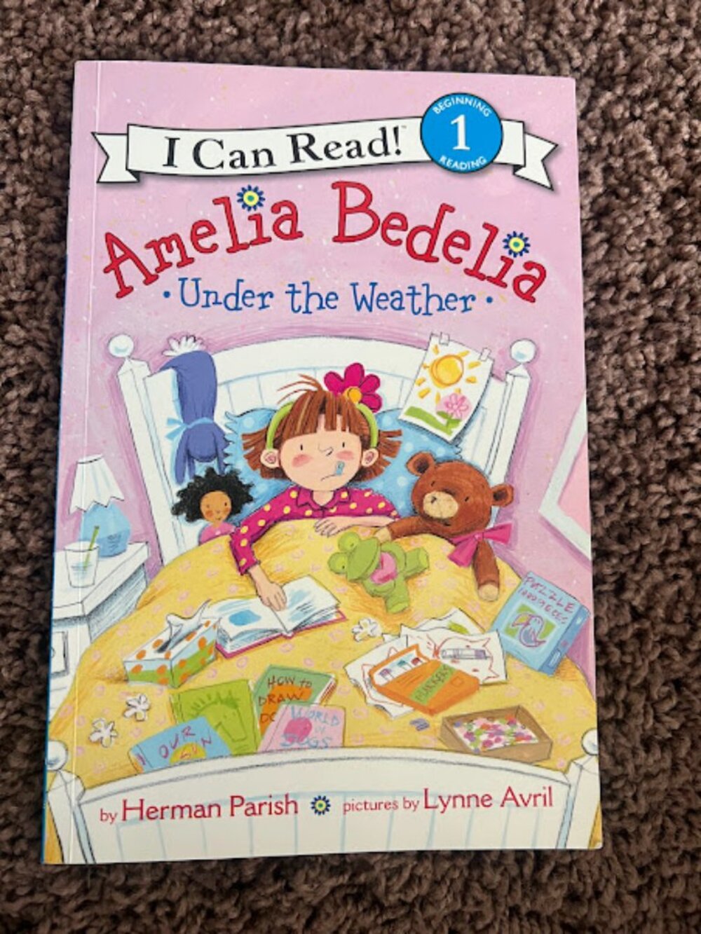 Amelia Bedelia Under the Weather I Can Read Level 1 Paperback 2019